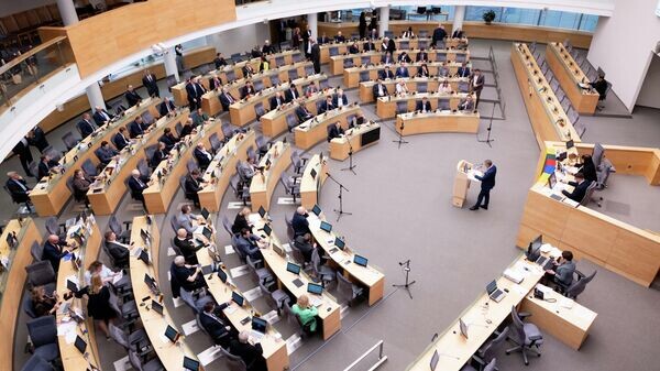    © Photo : Lietuvos Respublikos Seimas / Olga Posaškova