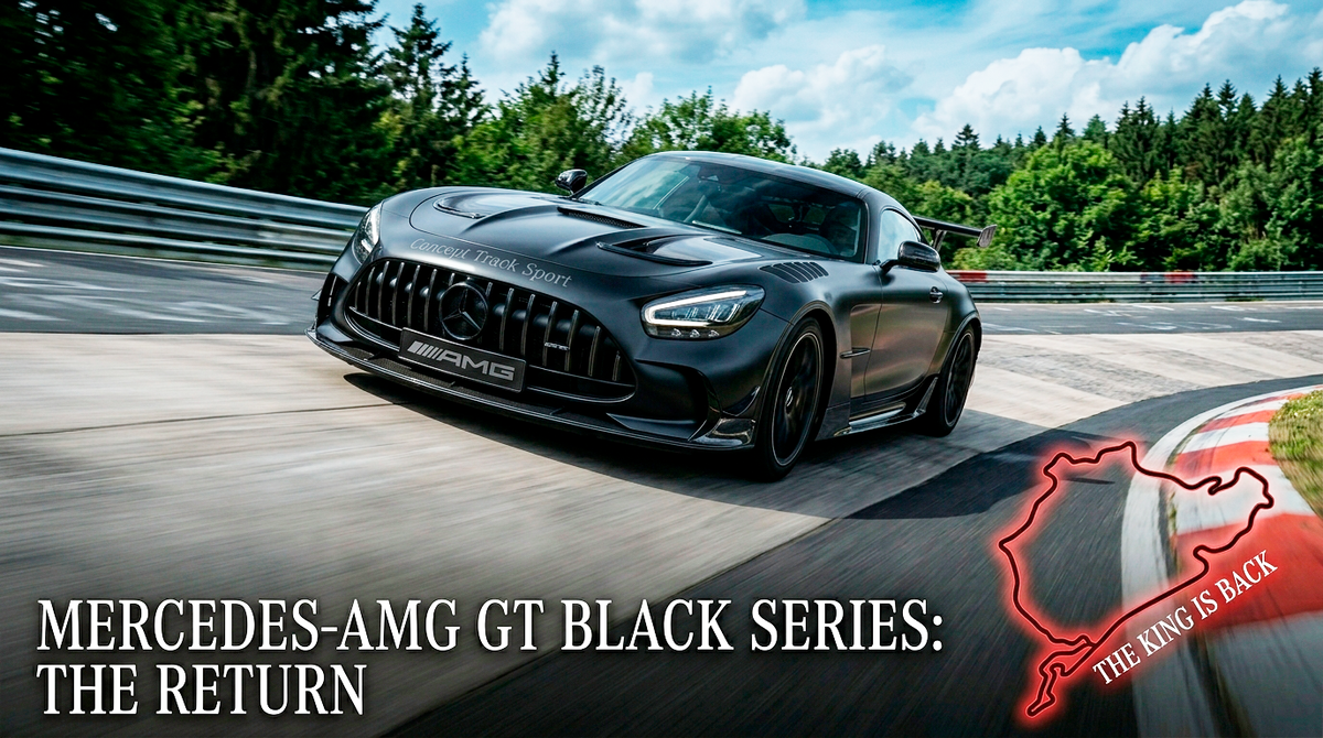 Mercedes-AMG GT Black Series возвращается