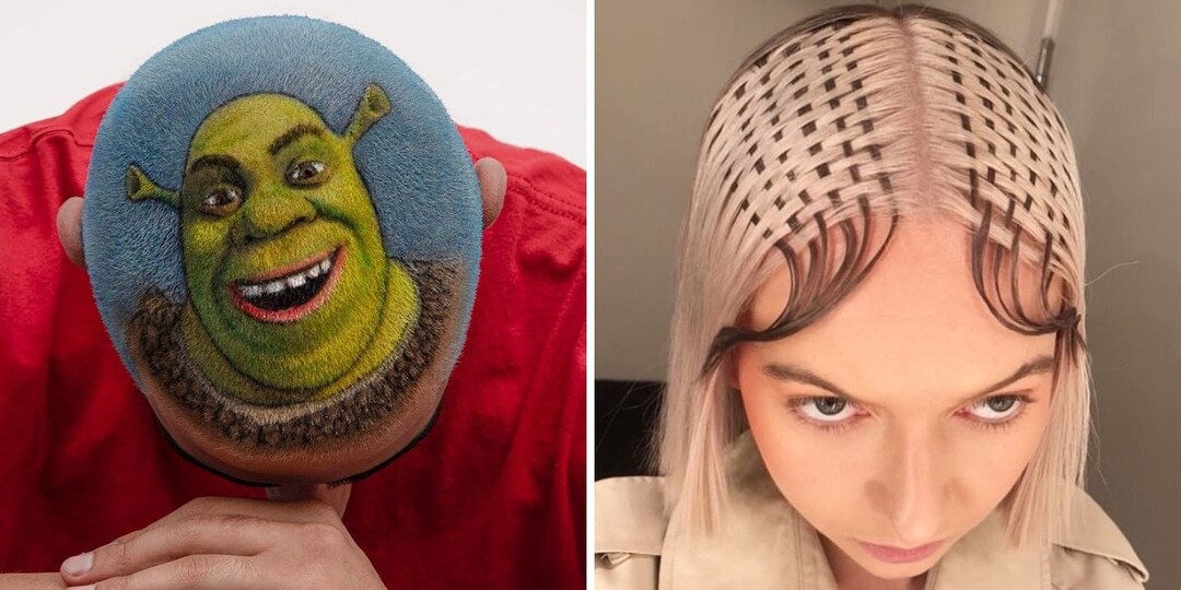 12 безумных дизайнов причёсок, у обладателей которых хочется спросить: «Зачем?»