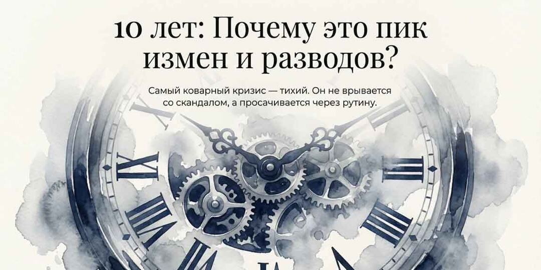 Кризис 10 лет в браке: почему именно сейчас — пик измен и разводов, и что с этим делать