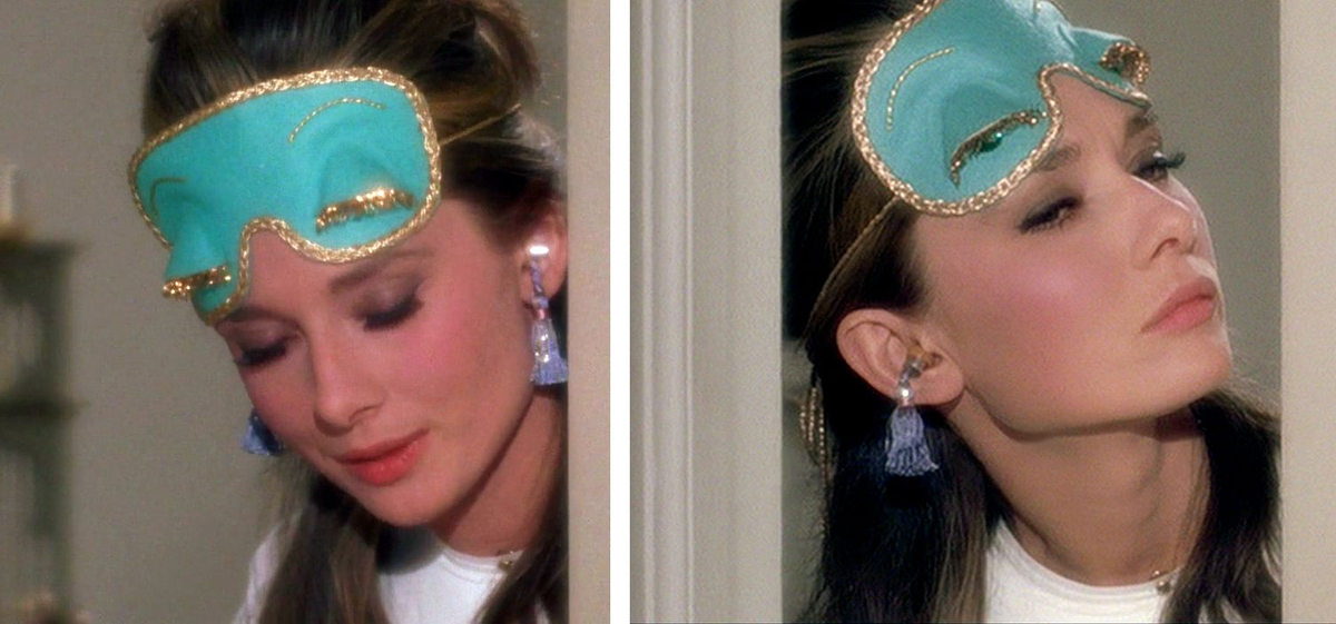 Одри Хепбёрн в роли Холли Голайтли в романтической комедии 1961 года «Завтрак у Тиффани» 