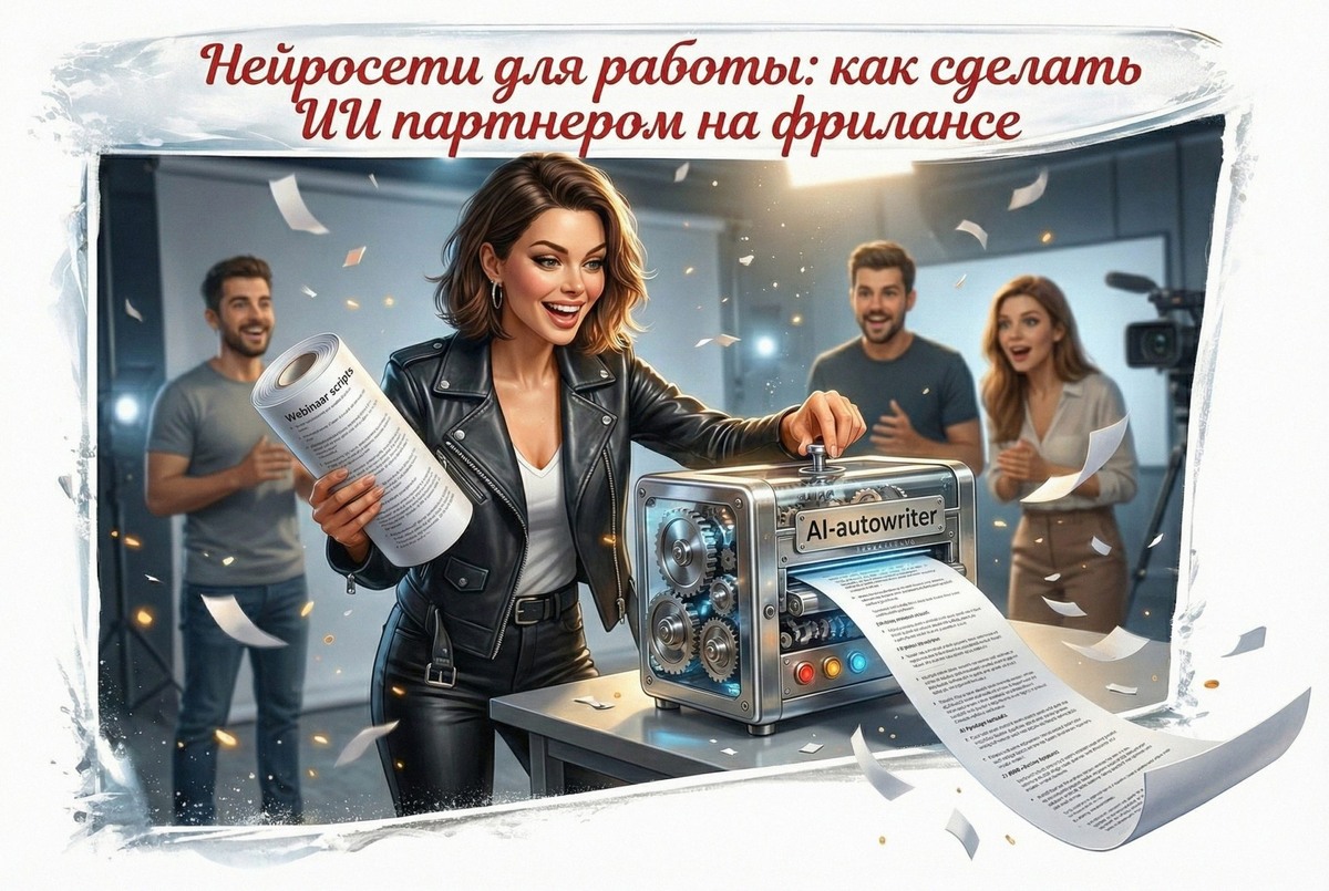   Искусственный интеллект как надежный партнер для фрилансера Евгений Прокушев