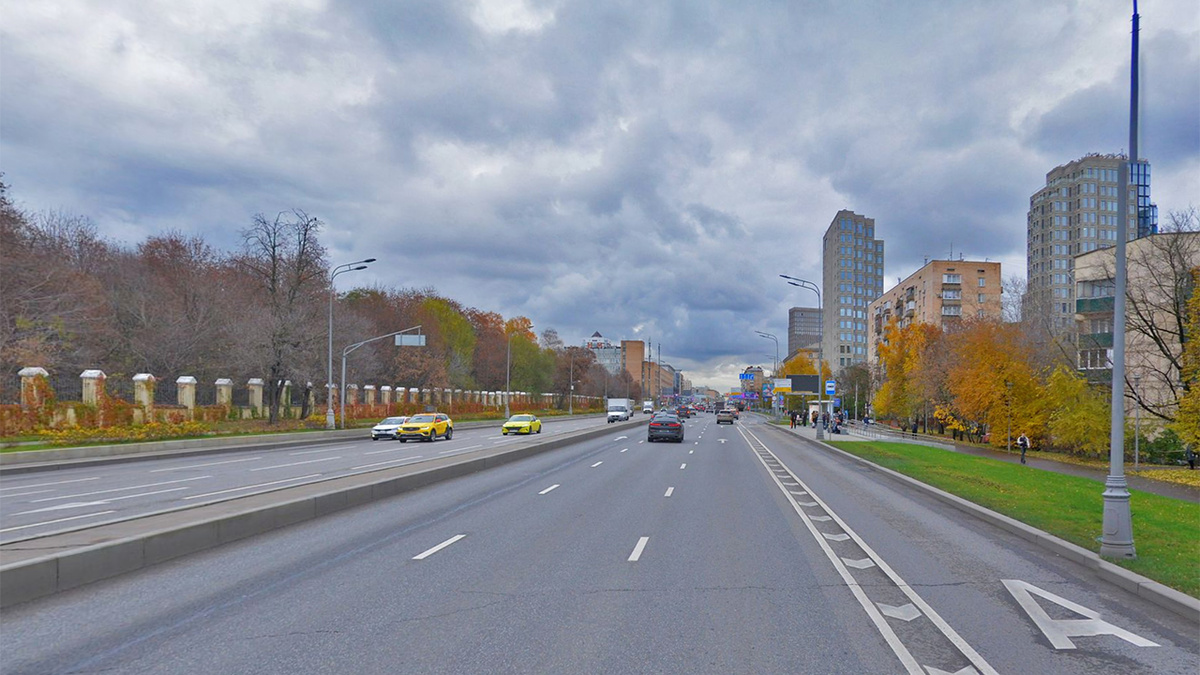 Звенигородское шоссе. Источник: Яндекс.Карты