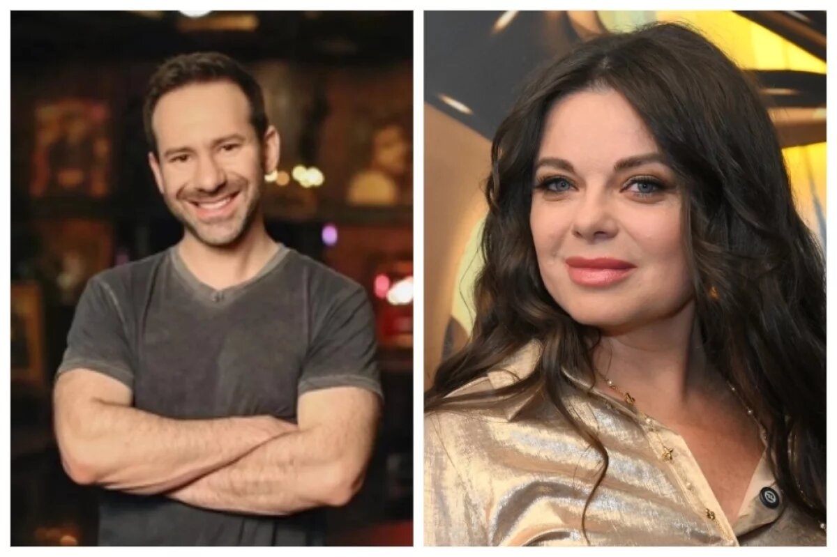    Леонид Радвинский и Наташа Королева.