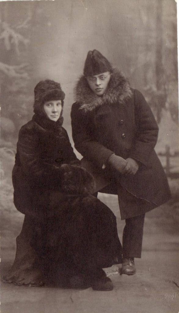 Фото: Николай и Марта Пейсти, 1919 год.