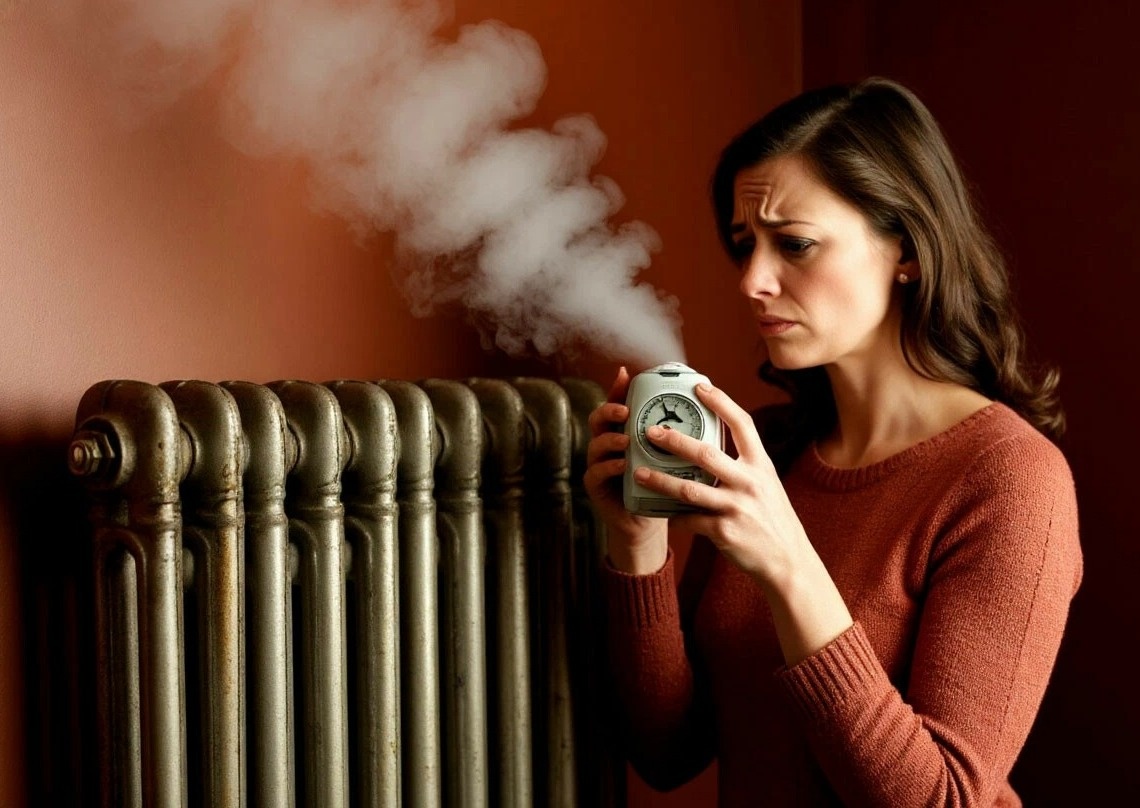 Термостат ломаный: то жарко, то холодно. И почему-то обижаются именно на обогреватель.