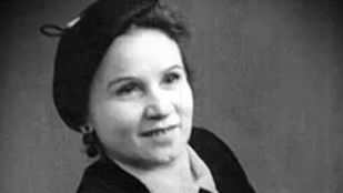 Мария Скворцова в молодости