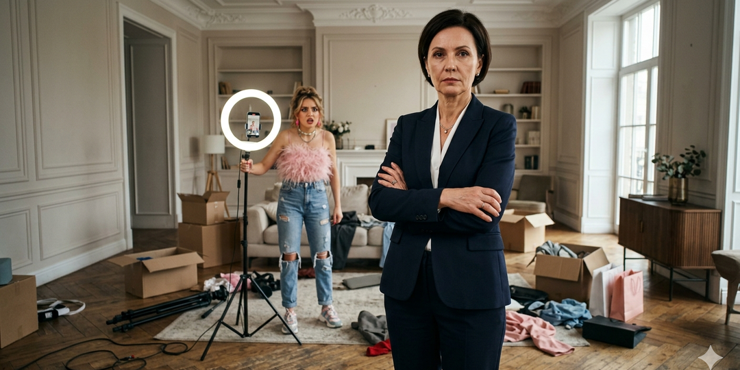 «Мама, не позорь меня перед подписчиками!»: Дочь превратила квартиру в притон, но мать нашла способ её проучить.