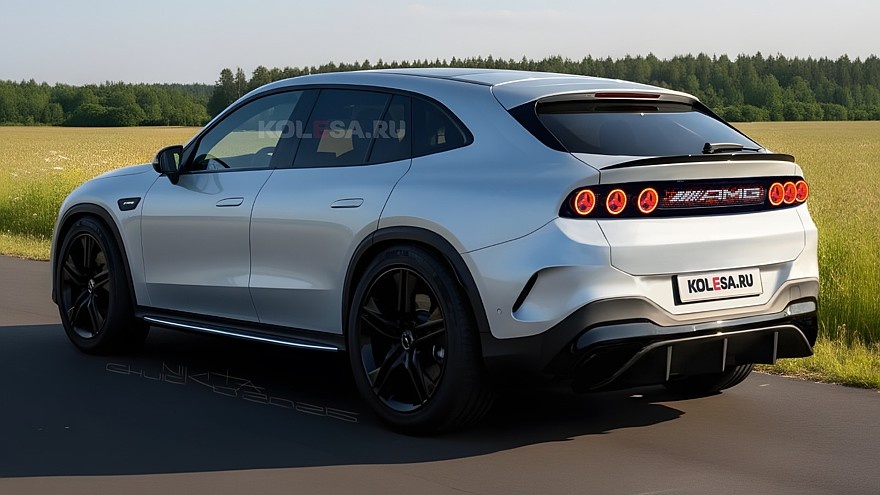    Рендер суперкроссовера Mercedes-AMG