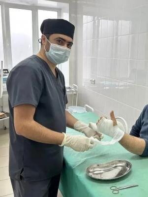 Саратовские врачи спасли руку молодому мужчине: он получил тяжелую травму левой кисти