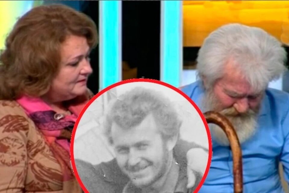 Кира встретила отца на телепередаче. Фото: кадр программы "Говорим и показываем" на НТВ.