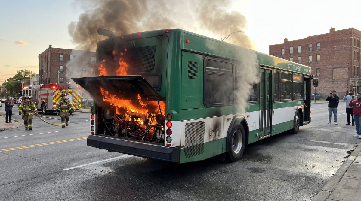 Разбираем основные причины пожаров на автобусах: неисправность электропроводки, утечка топлива, перегрев двигателя, ошибки обслуживания. Узнайте, как предотвратить возгорание автобуса