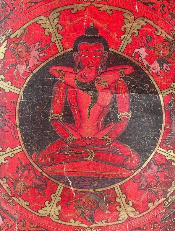 Яб-юм — священное изображение в буддийской тантрической иконографии, символизирующее союз мужского и женского начал.