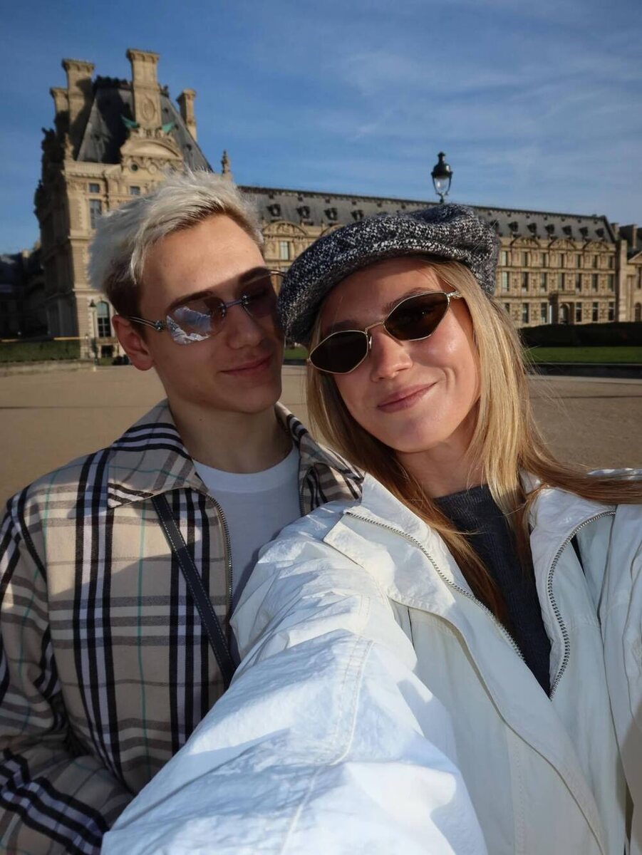     Алексей Батраков и Ирина Подшибякина. фото: соцсети экс-футболистки