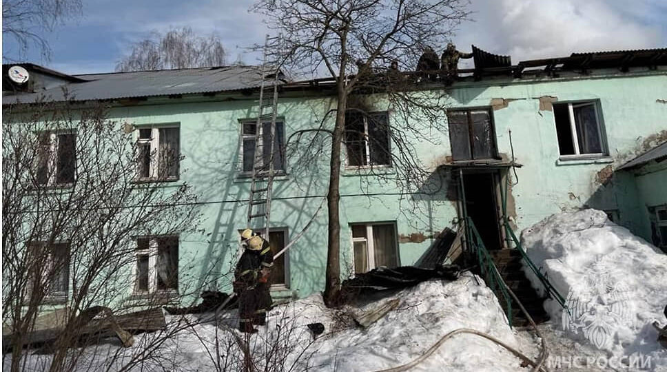 Один человек погиб на пожаре в поселке Окский Богородского округа
