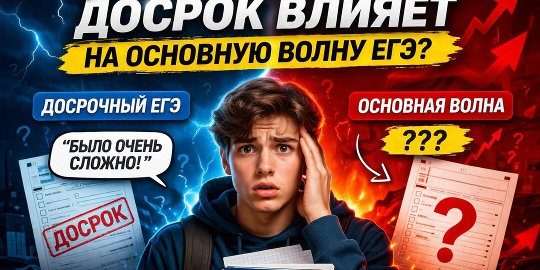 😱 Влияет ли досрочный ЕГЭ на основную волну? Разбираем главный страх выпускников