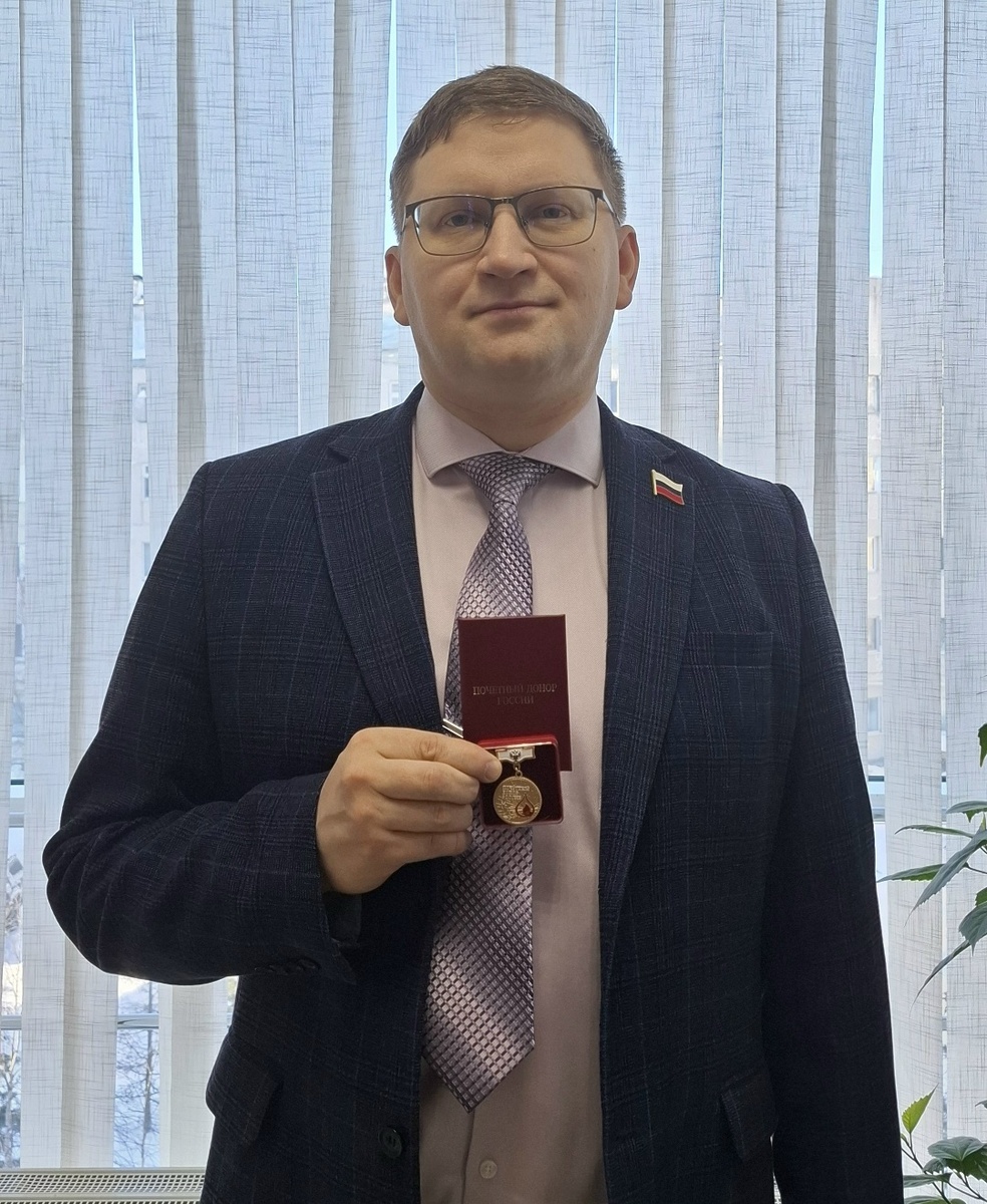 Артём Хозяинов из ИТЦ получил свой знак отличия в марте этого года