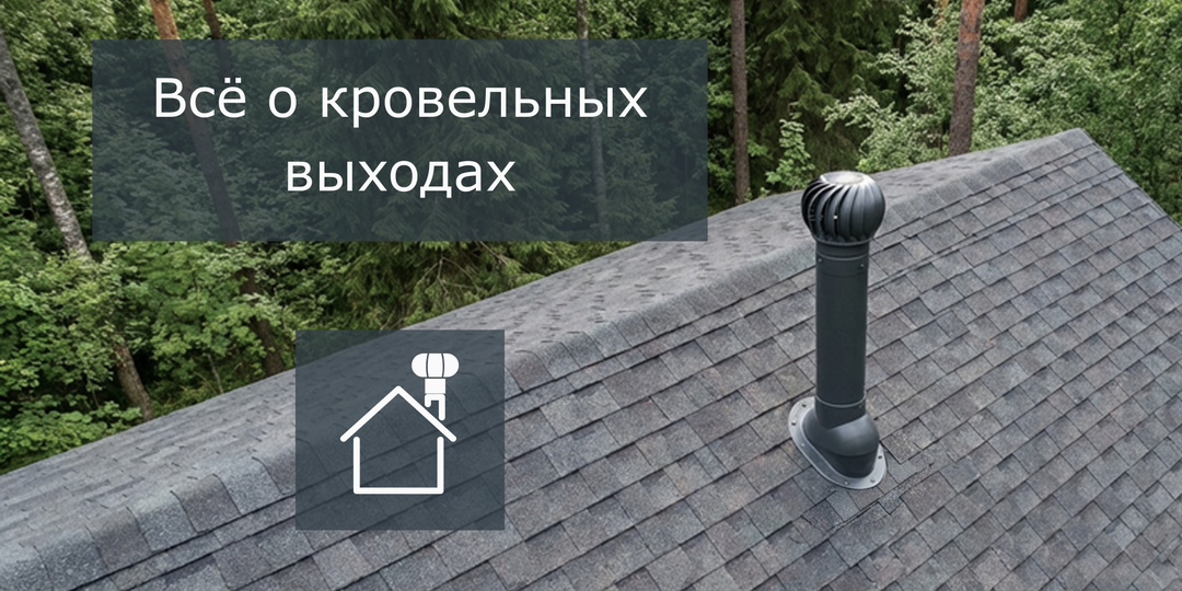 Вентиляция в частном доме: проектирование и монтаж кровельных выходов: Чек-лист