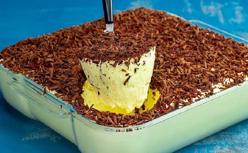 Кремовый десерт без духовки: мягкость, ваниль и шоколад в каждой ложке