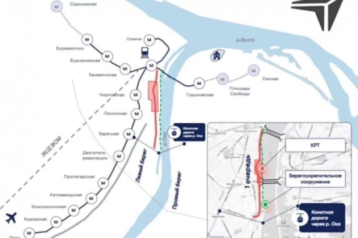    Продолжаются переговоры по строительству дублера проспекта Ленина в Нижнем