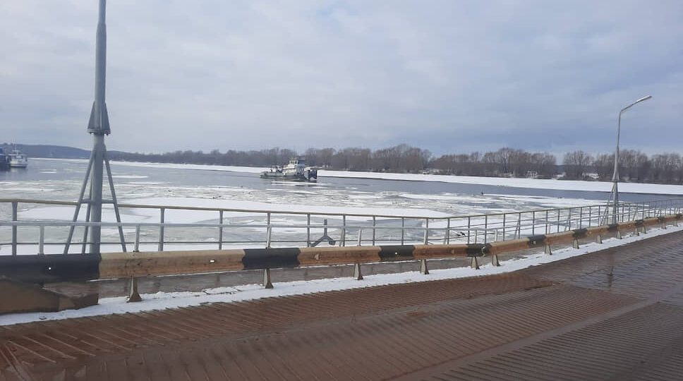 Понтонный мост через Оку в Павлове уберут до конца июня