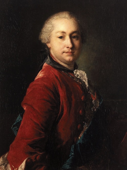    Луи Токе. Портрет И. И. Шувалова. После 1754 г. Запечатлён с синей лентой польского ордена Белого Орла, надетой через левое плечо, и с голштинским орденом св. Анны. / Фото: из архива журнала "Родина"