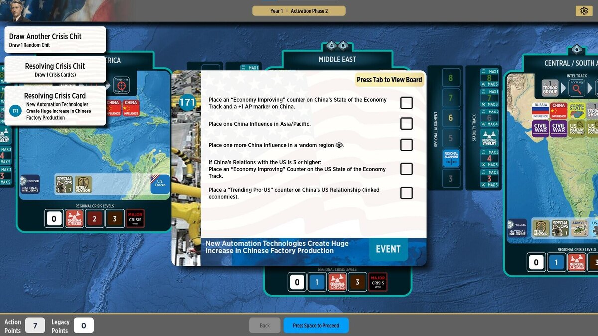    Галерея игры Mr. President