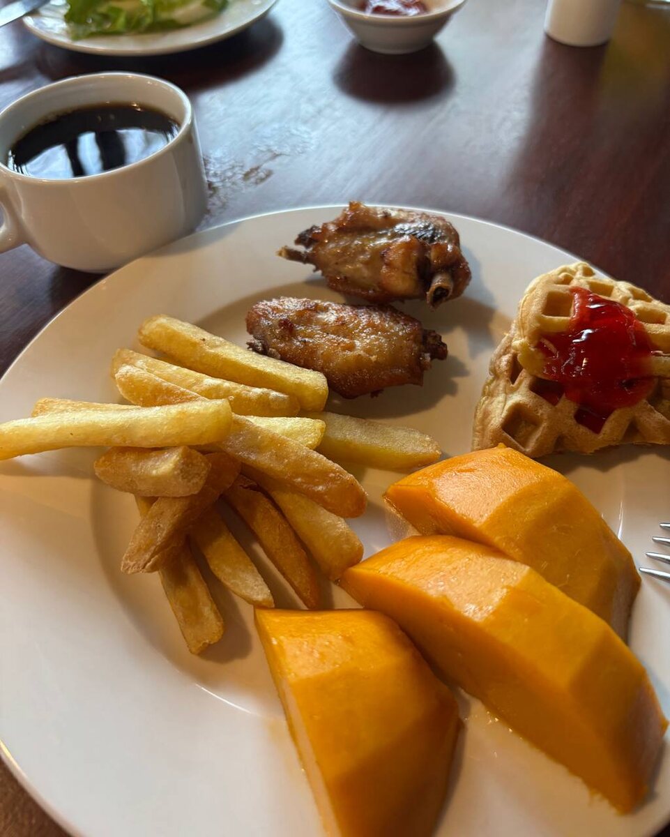 завтрак в отеле