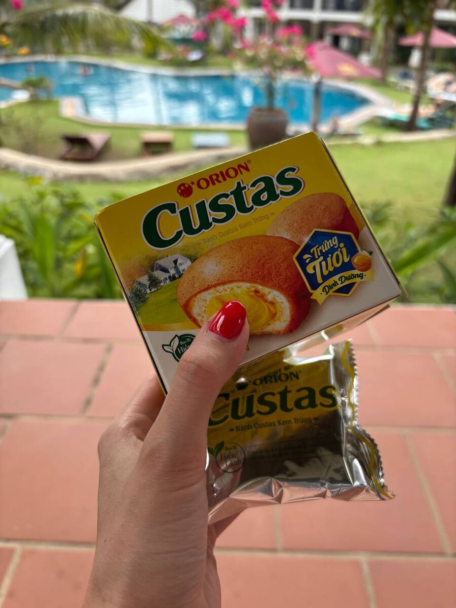 мягкий кекс с кремом