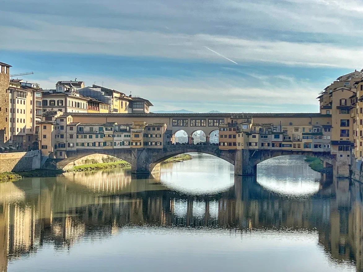 Италия, Флоренция, Золотой мост. Фото автора