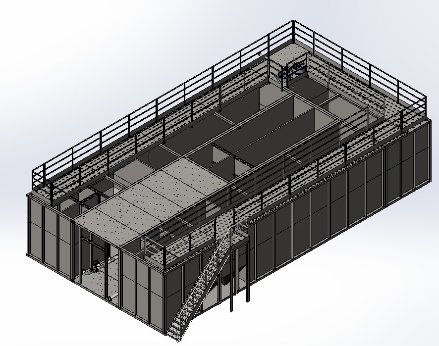 Очистные сооружения (ОС) для цеха ацетата натрия. Проектирование очистных сооружений.