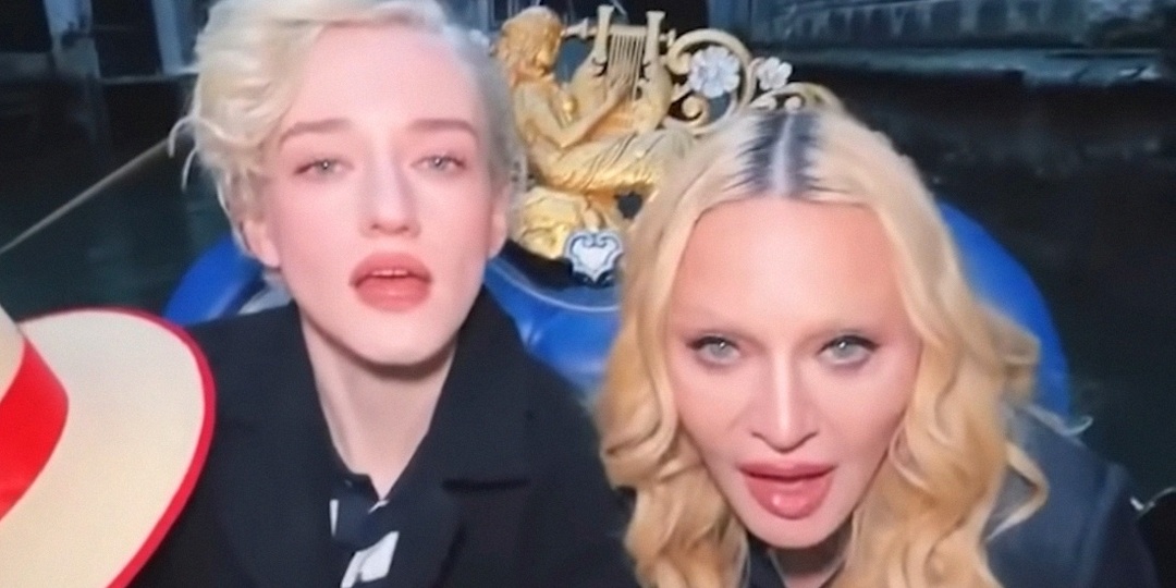 Мадонна и Джулия Гарнер исполнили «Like a Virgin» на съемках в Венеции