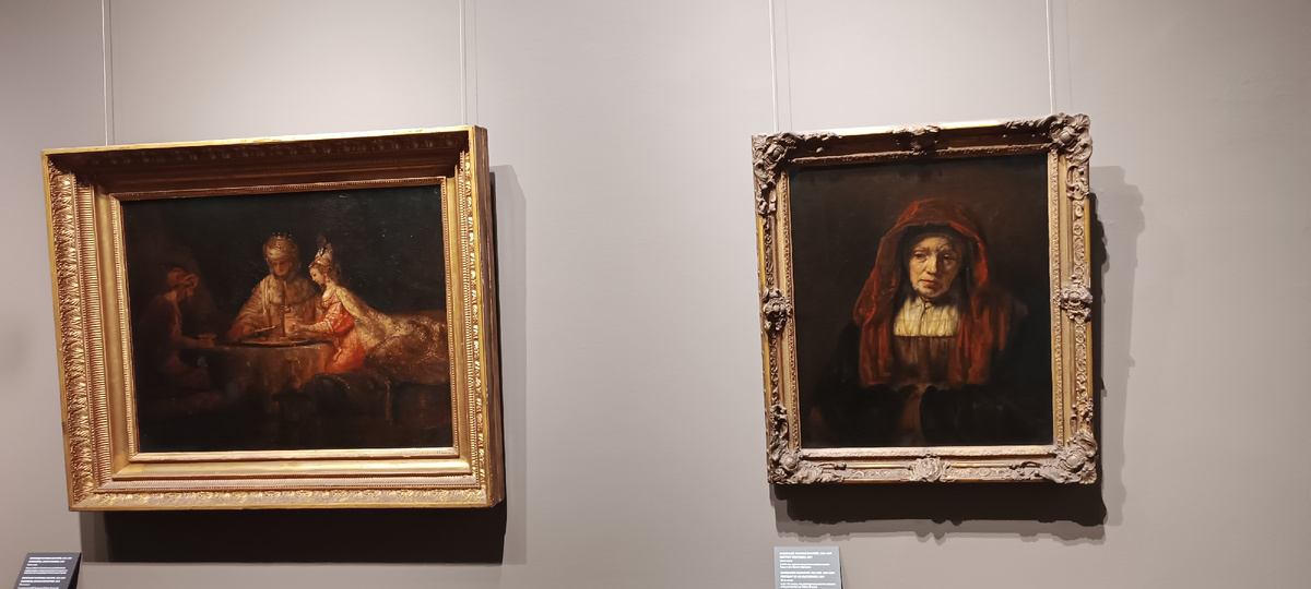  немного работ Рембрандта