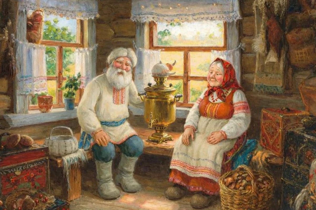 Бабушка и дедушка