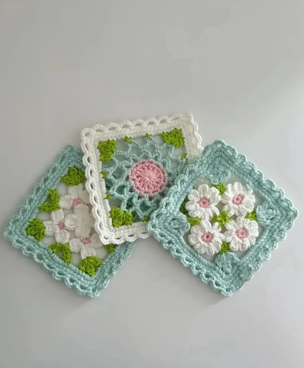 бабушкин квадрат крючком