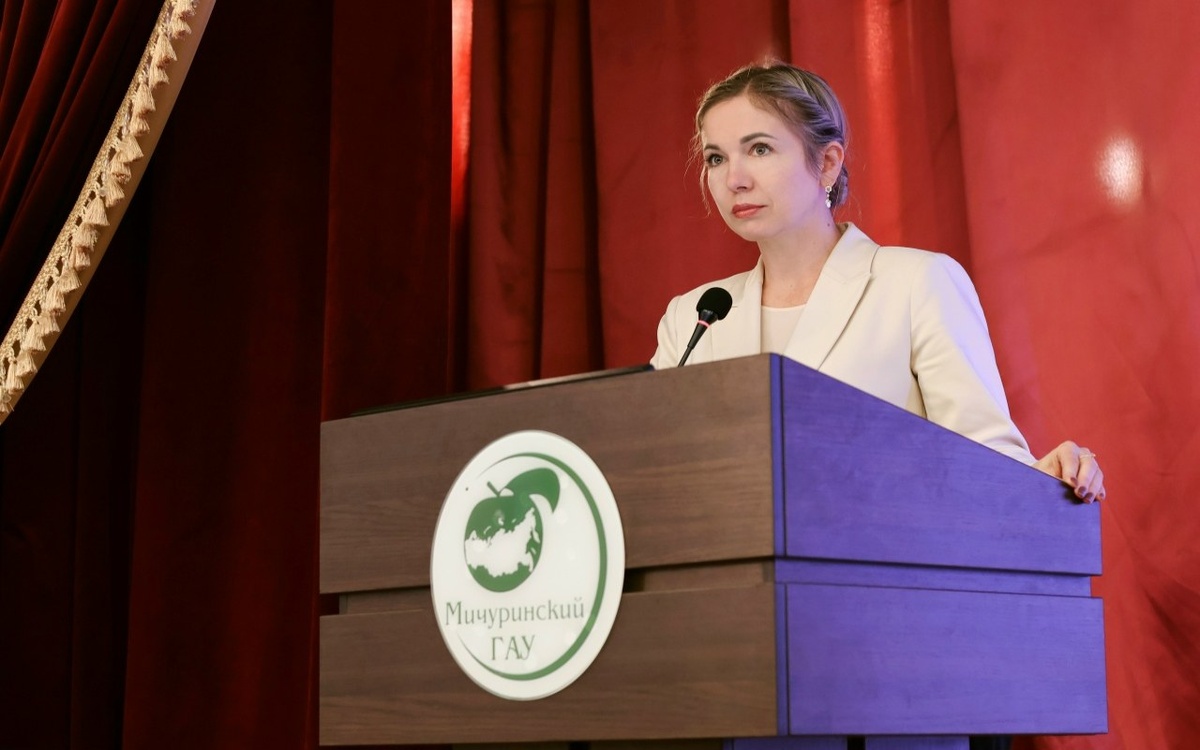    Тамбовский депутат Екатерина Иванова утверждена ректором Мичуринского аграрного университета фото: соцсети МичГАУ