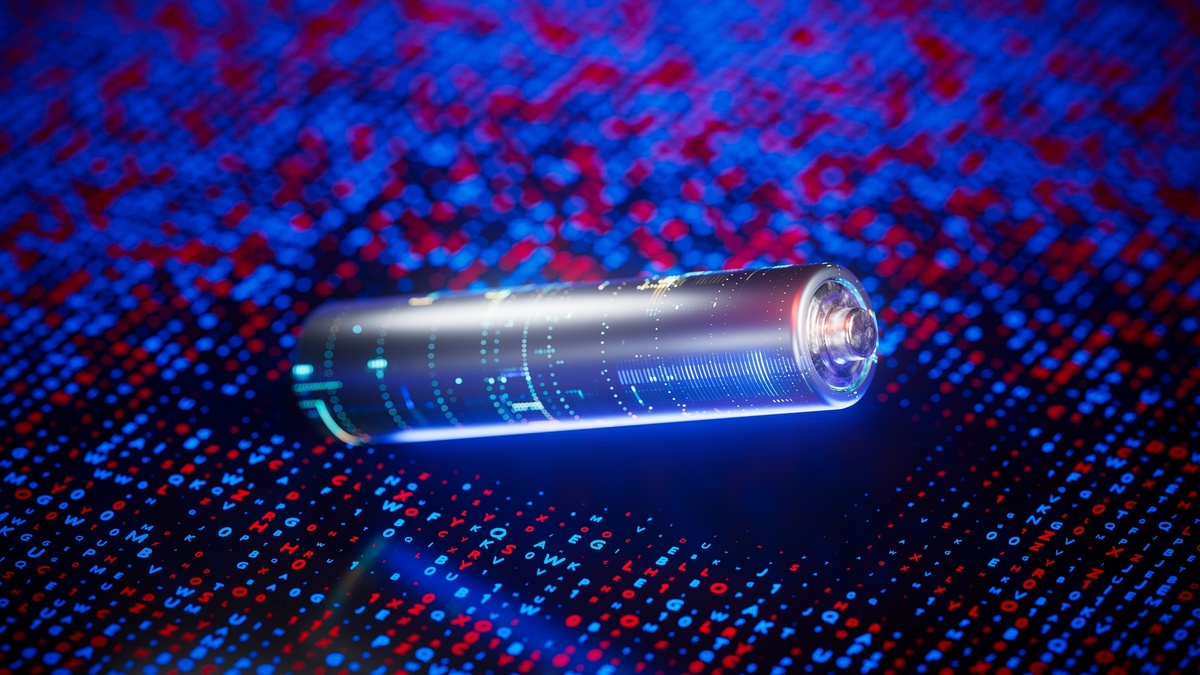    Схематичное устройство литий-ионной батареи с жидким электролитом, который представляет пожарную опасность