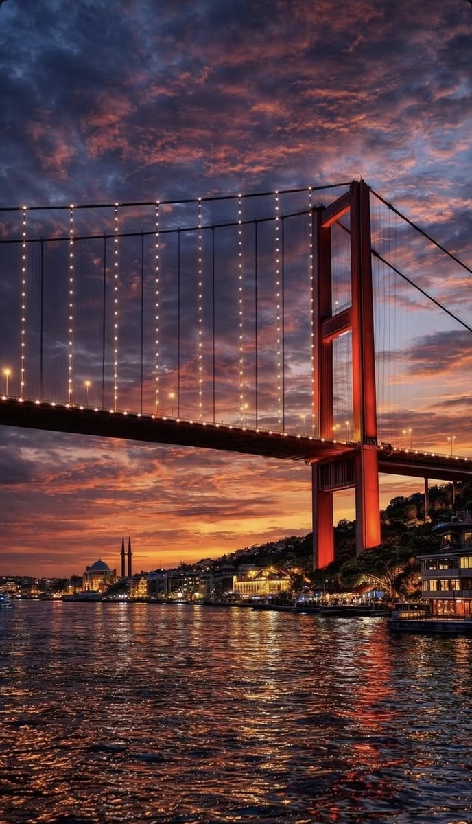 Мост в Стамбуле 