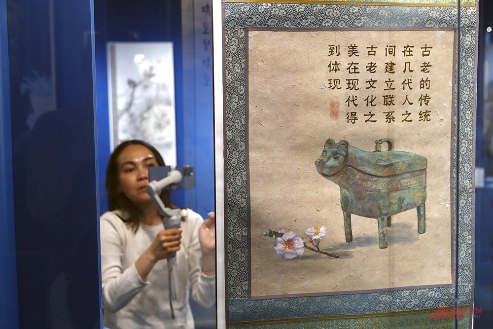    Выставка «Путешествие в Поднебесную». Фото: АиФ/ Игорь Харитонов