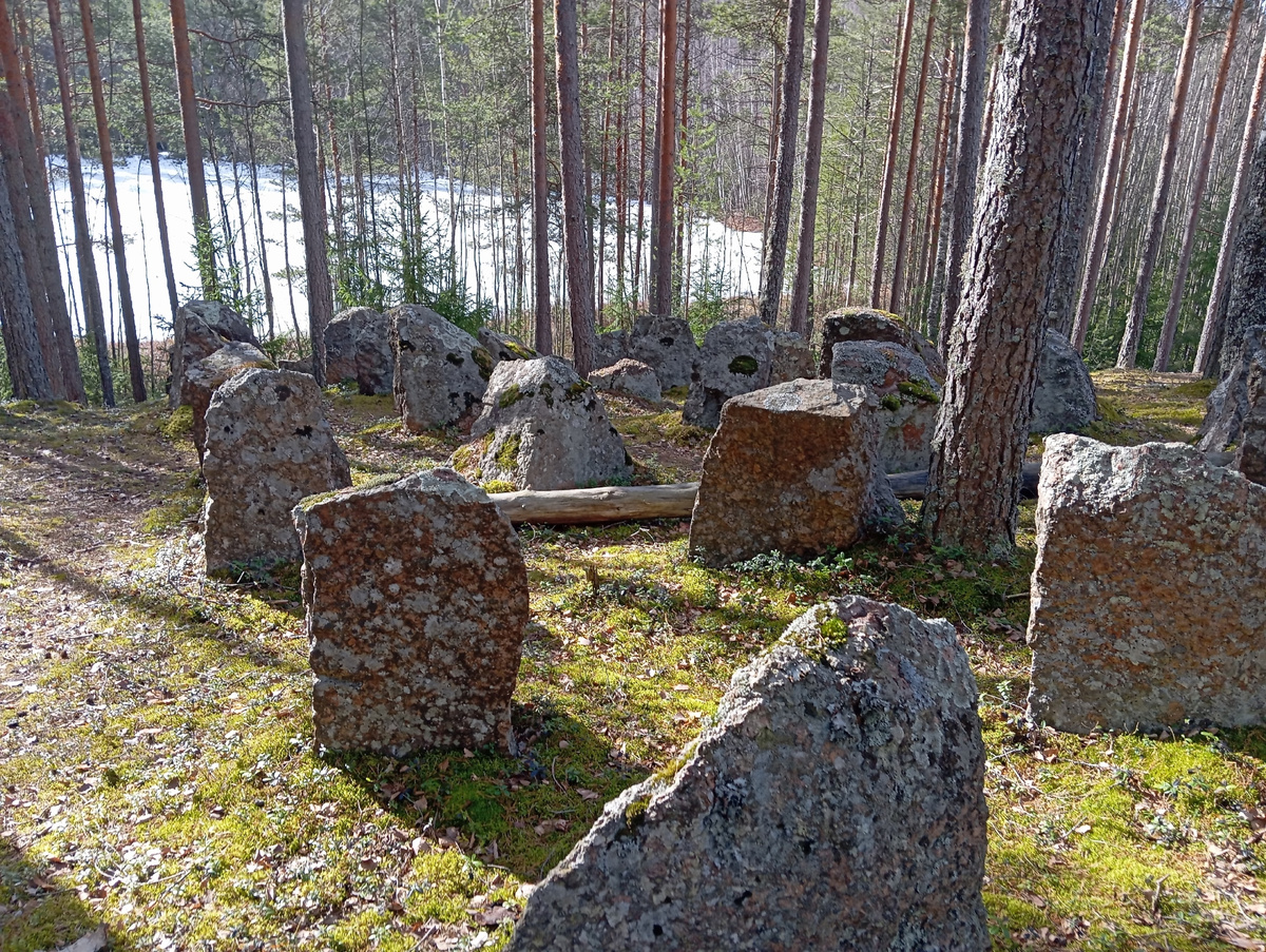 противотанковые надолбы линии Маннергейма