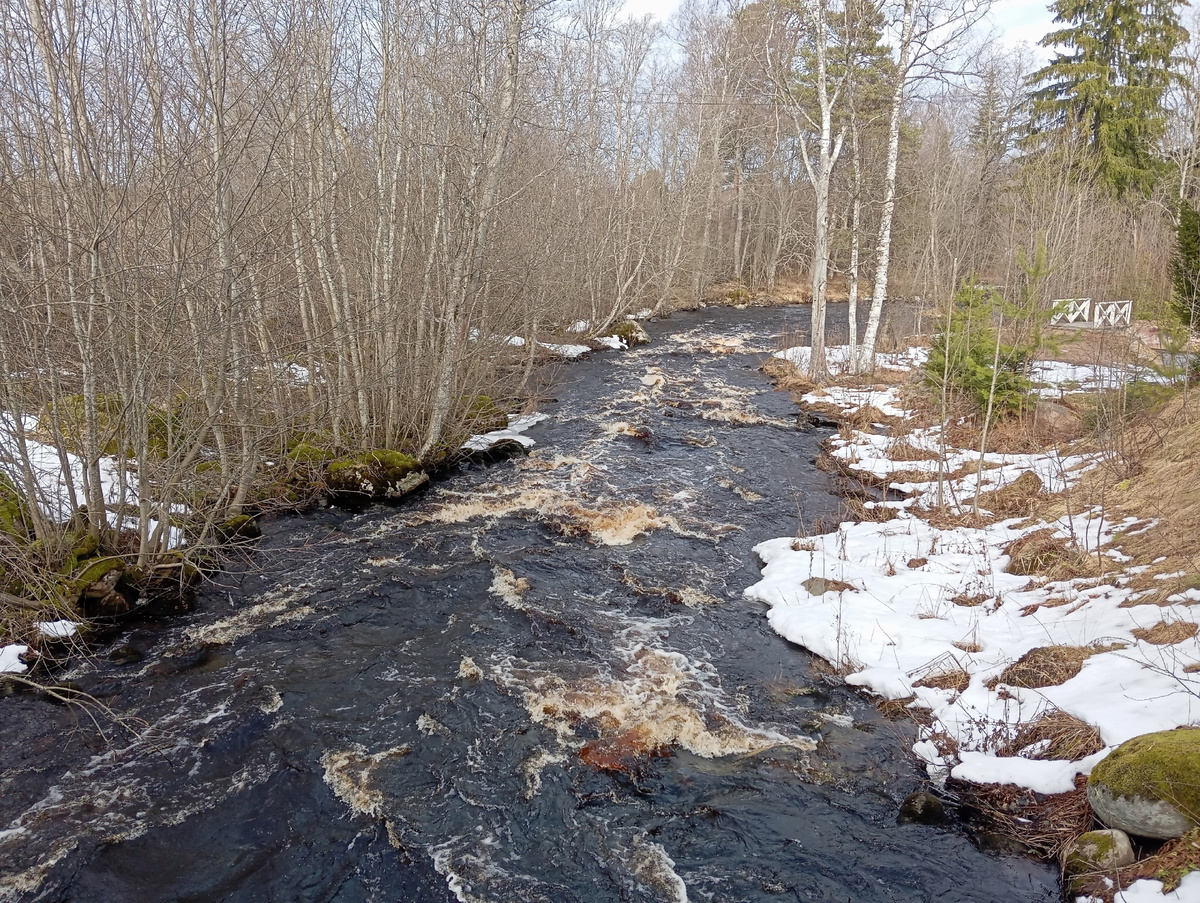 Пороги на реке Перовки