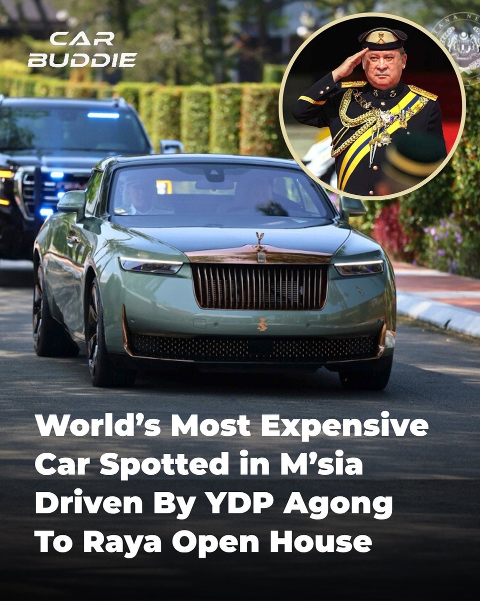    Rolls-Royce Droptail был замечен на улицах Джохор-Бару, неподалеку от королевского дворца
