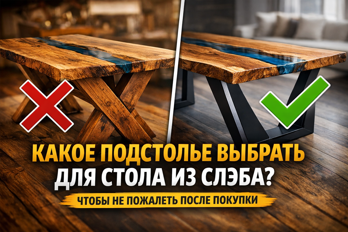 Какое подстолье выбрать, чтобы не ошибиться