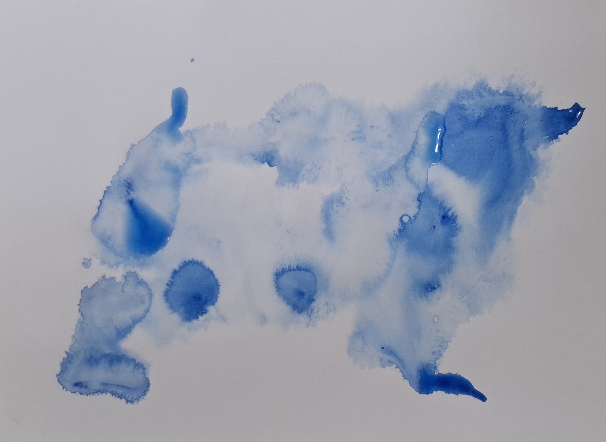 Акварельные пятна