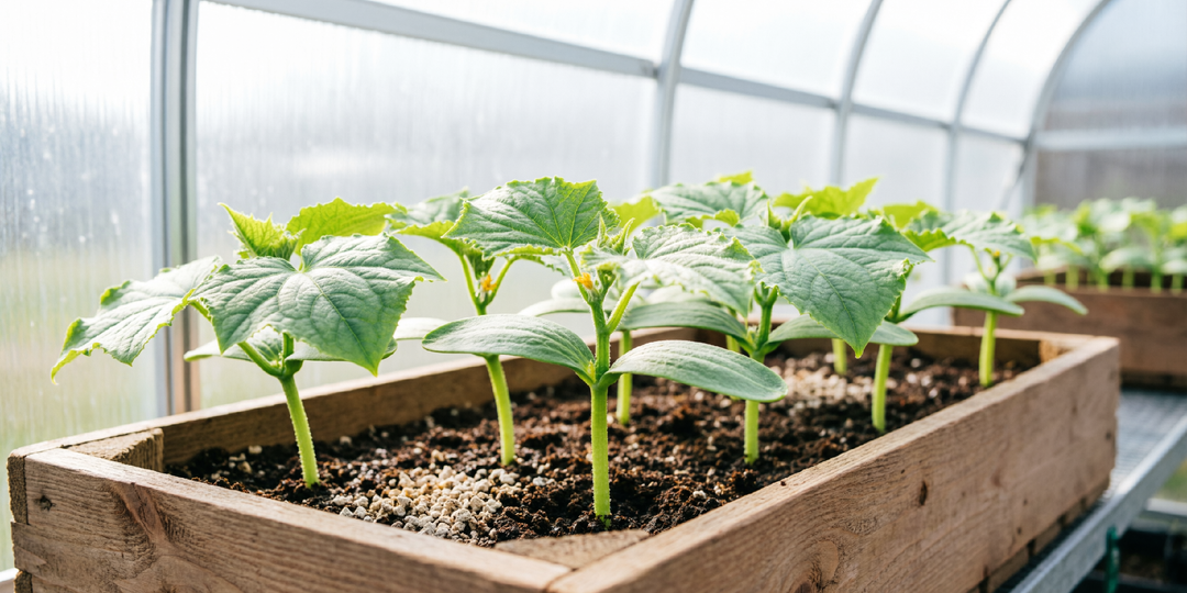 1 столовая ложка под корень сейчас — рассада огурцов стоит стеной, без фитолампы!