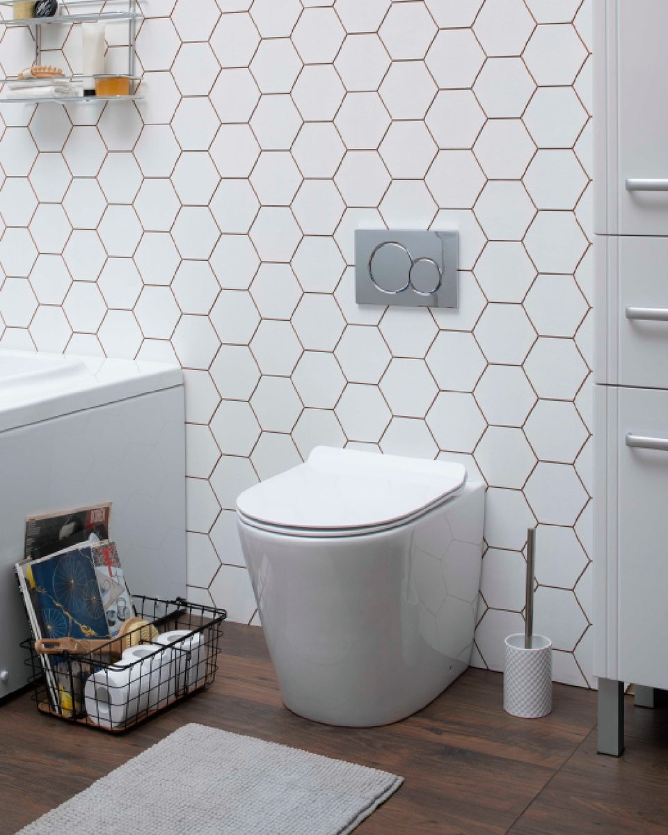 Унитаз приставной Aquanet Rimless Atago-F BL-104N-FST в Москве