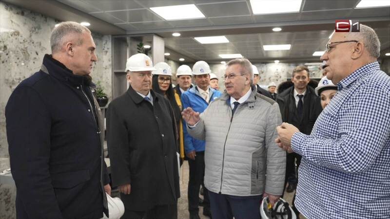    Руслан Кухарук поблагодарил Сибпромстрой за поддержку в решении важных задач