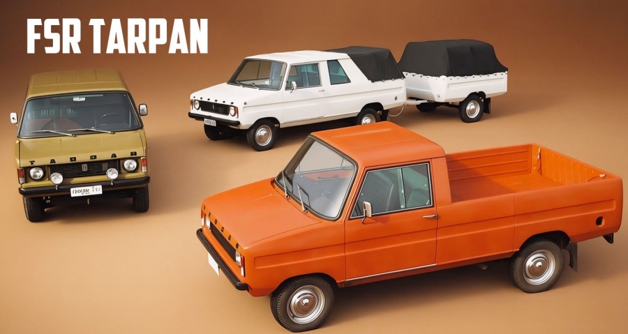 FSR Tarpan — простенький пикап из Польши, который превратился в военный внедорожник для Ирака