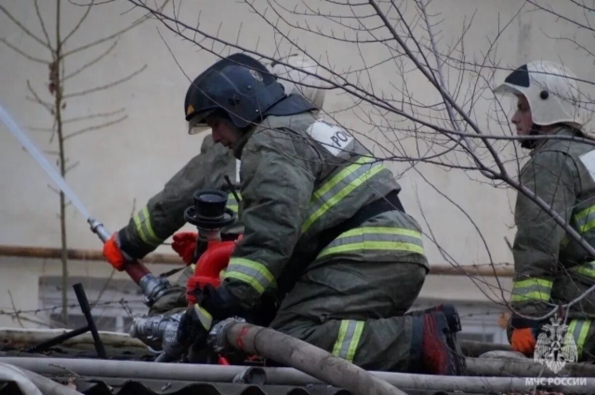    Пожар в жилом доме в Калининграде потушен, спасены 4 человека