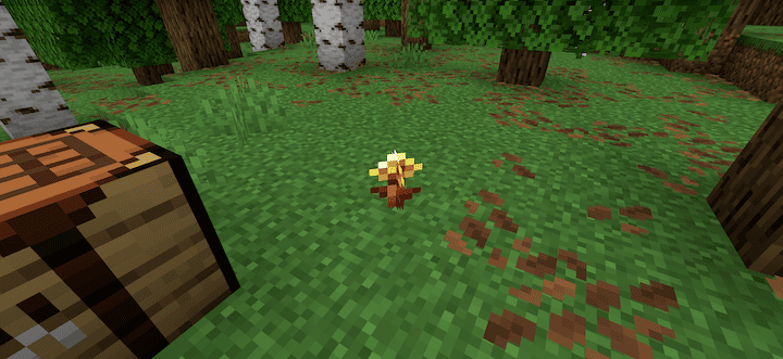 золотой одуванчик майнкрафт